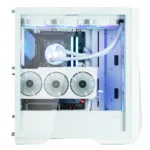 Zalman Z9 Iceberg MS ATX ARGB fan.x4, White