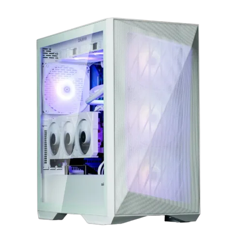 Zalman Z9 Iceberg MS ATX ARGB fan.x4, White