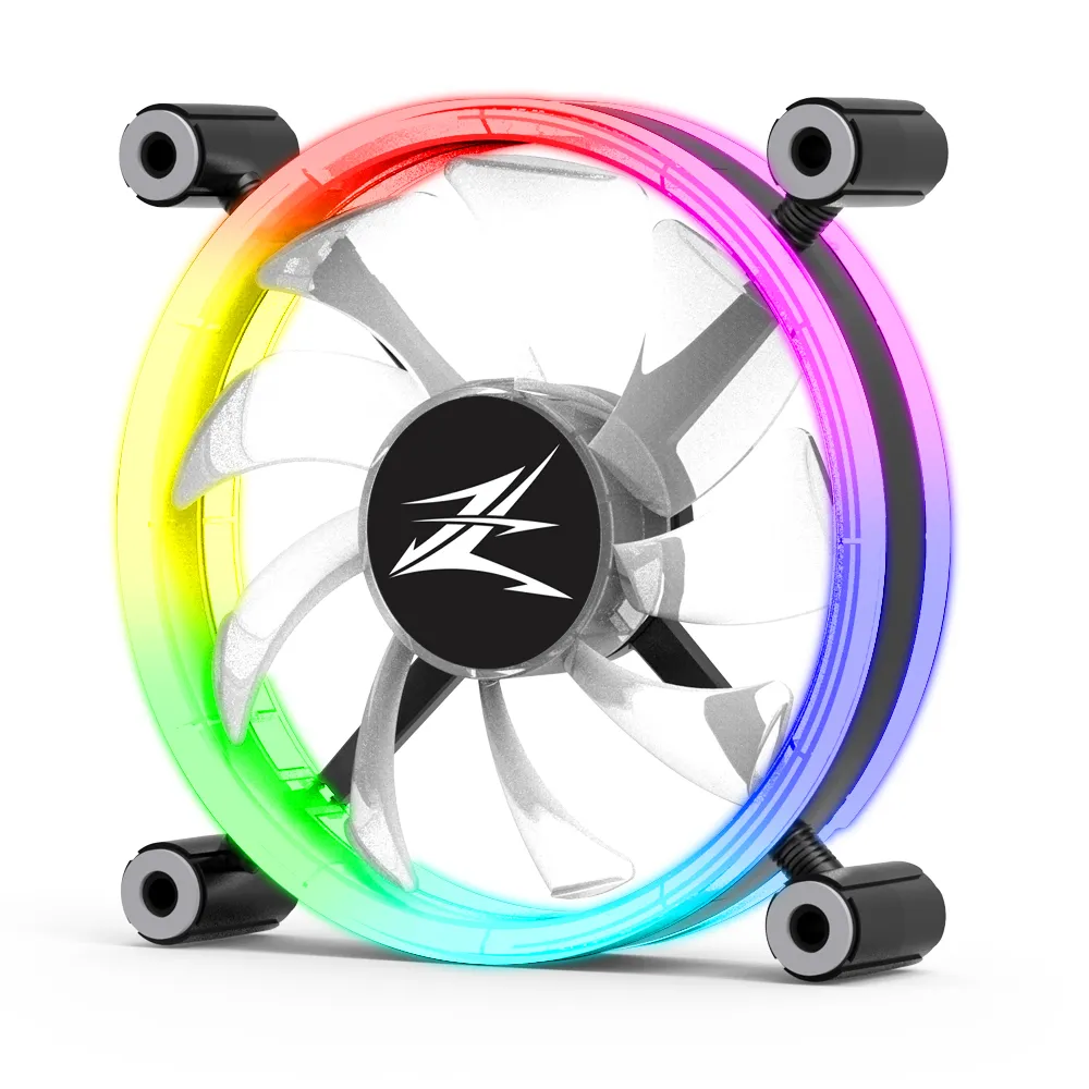 mobilux-zm-lf120 Zalman ZM-LF120 120mm, ARGB, 5V 3-Pin, EBR