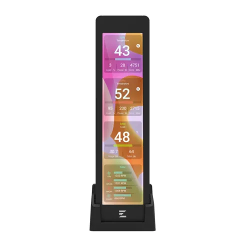 Zalman ZM-MF916, Sensor Panel Display, Black