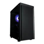 Zalman T3 PLUS, mATX Mini Tower PC Case, Black Fan x2