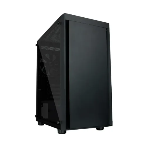 Zalman T3 PLUS, mATX Mini Tower PC Case, Black Fan x2