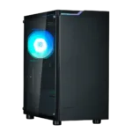 Zalman T4 Plus Black  Mini Tower Case, 120mm ARGB Fan x1