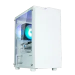 Zalman T4 Plus White  Mini Tower Case, 120mm ARGB Fan x1