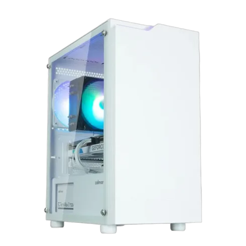 Zalman T4 Plus White  Mini Tower Case, 120mm ARGB Fan x1