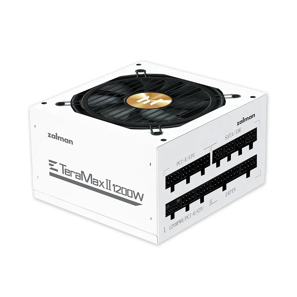 mobilux-zm1200-tmx2-wh Zalman ZM1200-TMX2 TeraMaxII 1200W 80+ Gold White