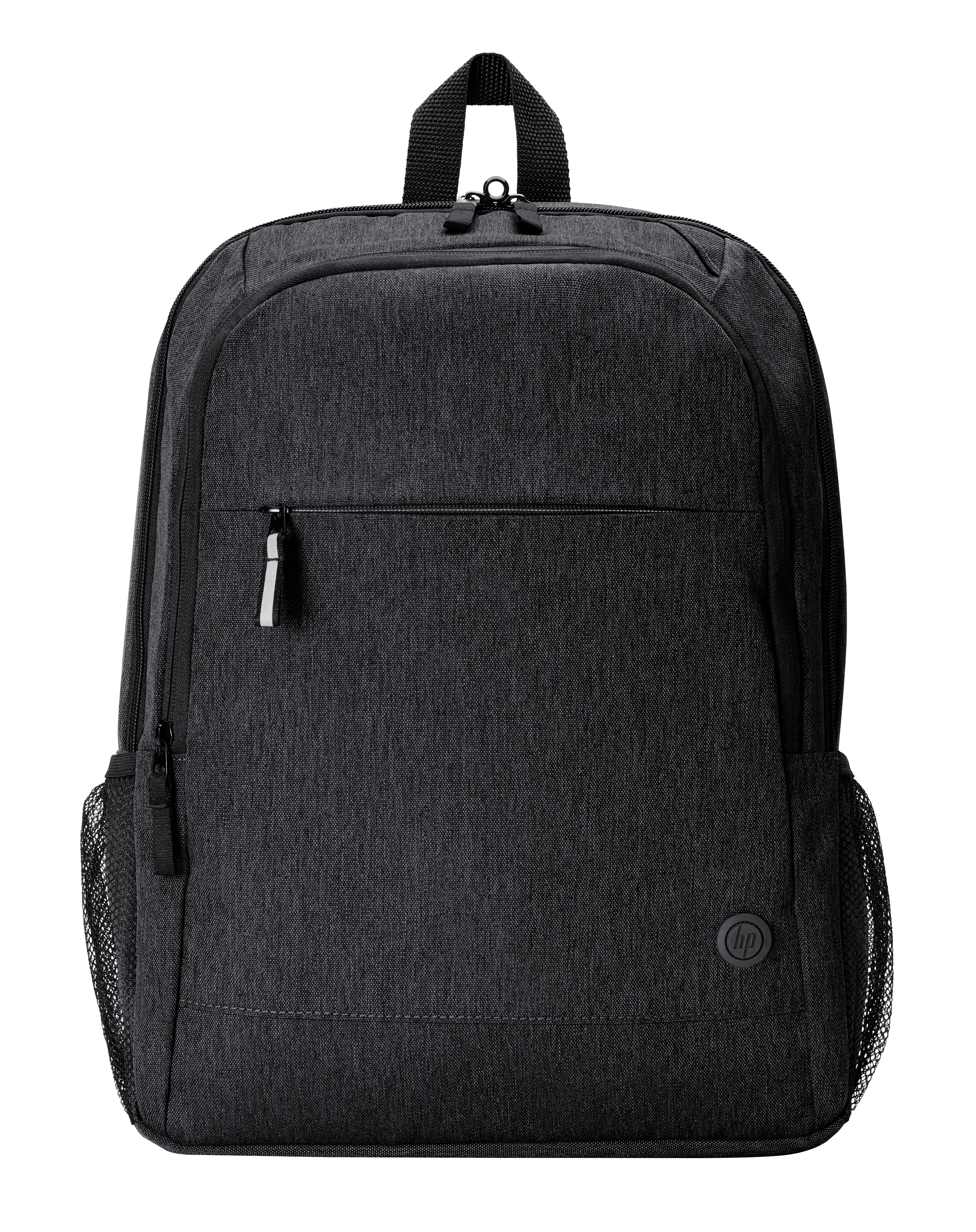 td-1x644aa HP Prelude Pro Recycled 15.6 Backpack, Water Resistant, Cable pass-through – Black