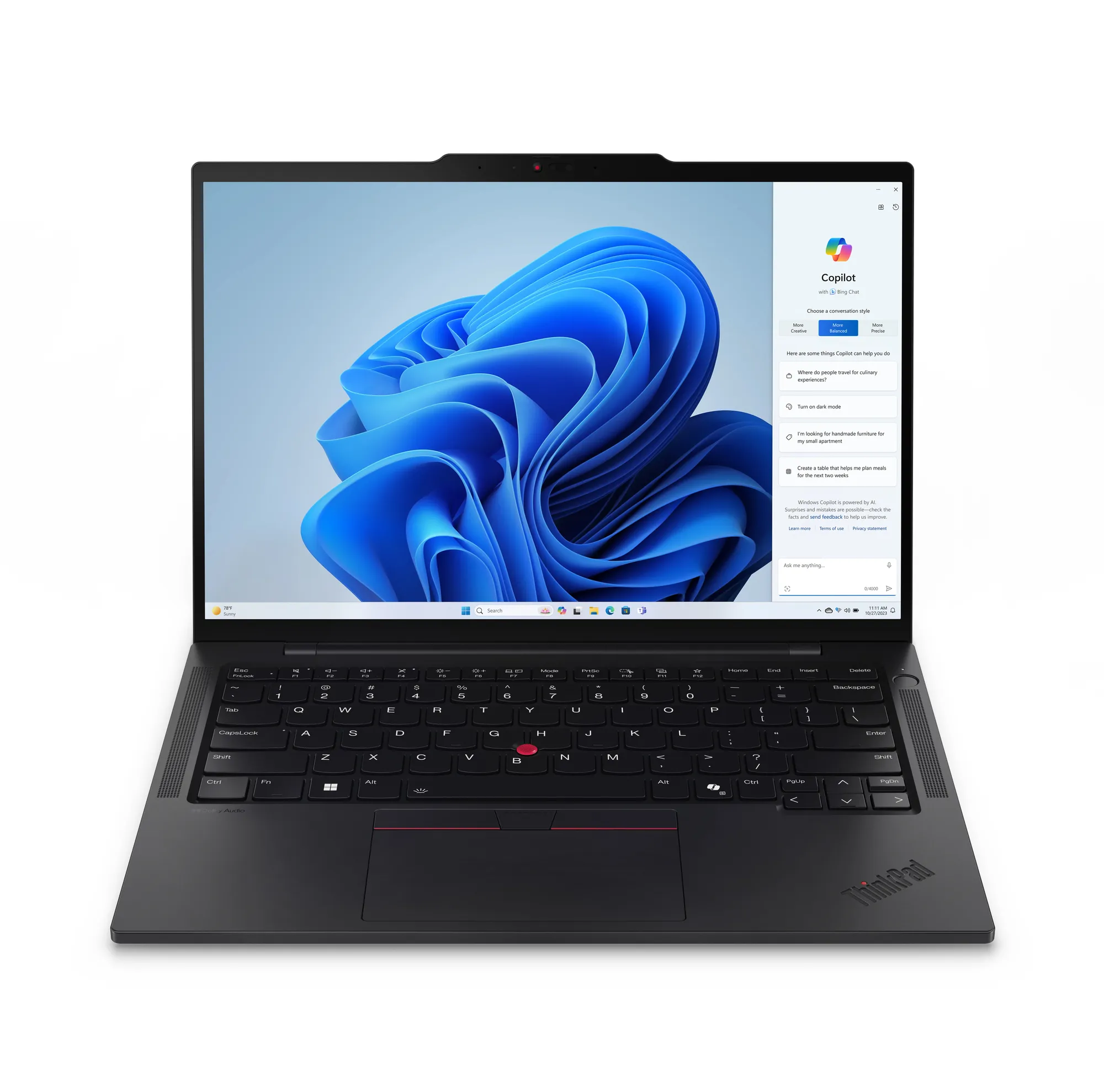 td-21ls0049us Lenovo ThinkPad T14s Gen 5 Core™ Ultra 5 135U 512GB SSD 32GB 14″ (1920×1200) TOUCHSCREEN WIN11 Pro ECLIPSE BLACK Backlit Keyboard FP Reader 1YW