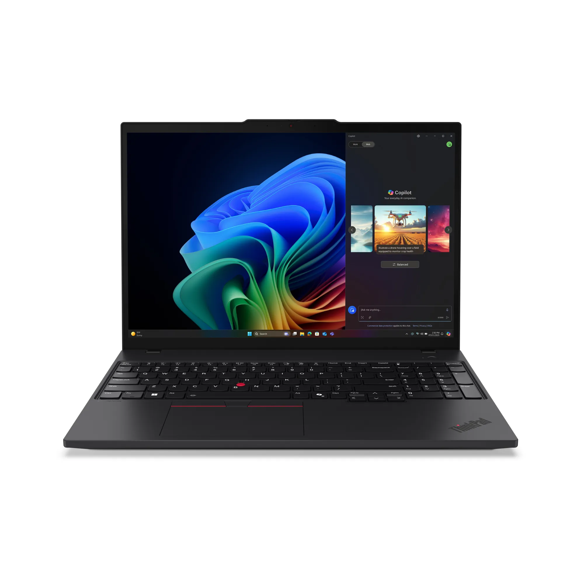 td-21qn0045us Lenovo ThinkPad T16 Gen 4 Copilot+ AMD Ryzen™ AI 5 PRO 340 256GB SSD 16GB 16″ (1920×1200) WIN11 Pro BLACK Backlit Keyboard FP Reader. 3 Year warranty