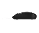 HP 125 USB Wired Mouse, Sanitizable – Black