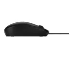 HP 128 USB Wired Laser Mouse, Sanitizable – Black