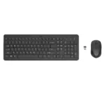 HP 330 Wireless Mouse Keyboard Combo – Black – US ENG