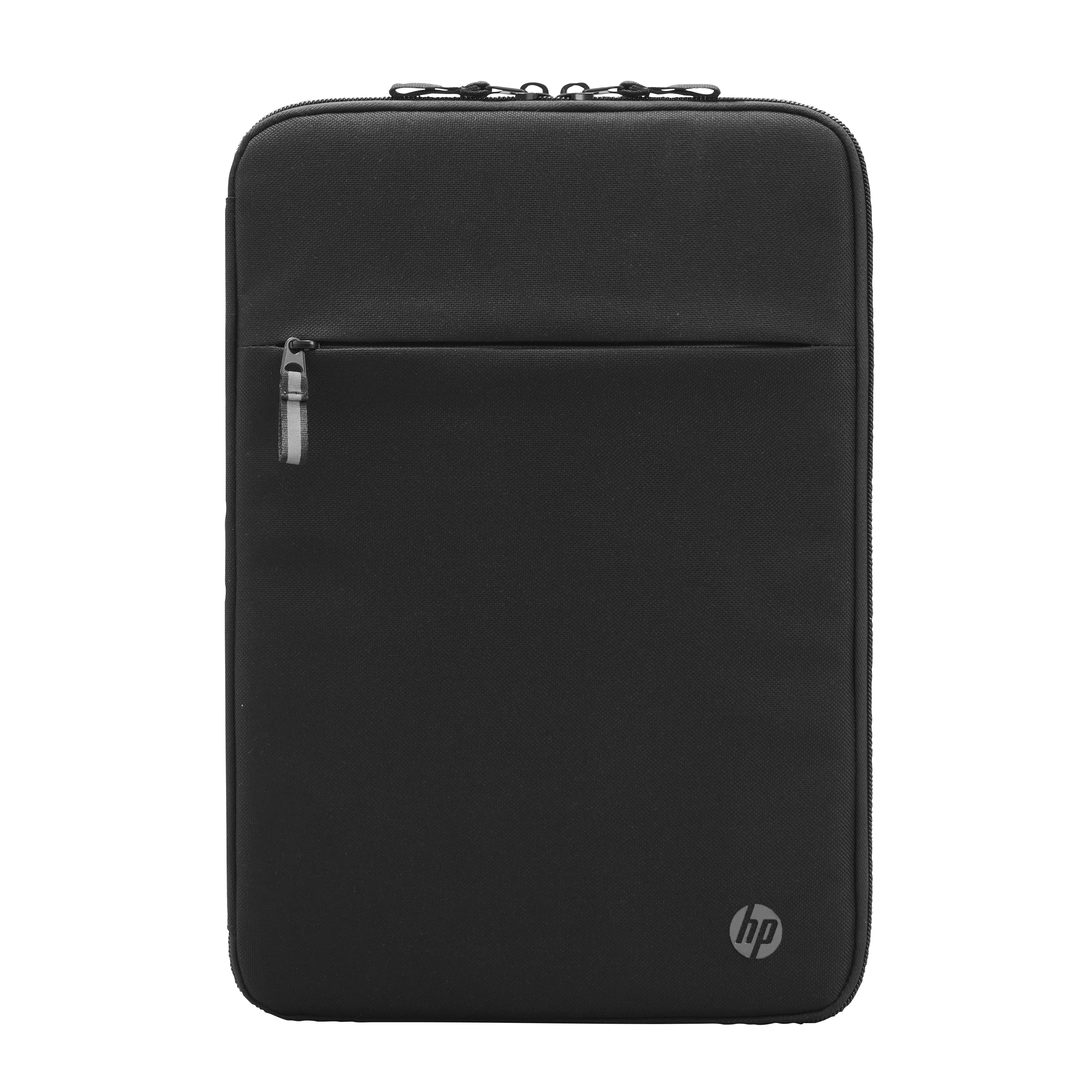 td-3e2u7aa HP Business 14.1 Laptop Sleeve, RFID & Bluetooth tracker Pocket, Sanitizable – Black