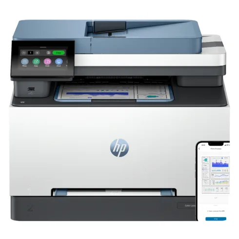 HP Color LaserJet Pro 3302fdn All-in-One Printer – A4 Color Laser, Print/Dual-Side Copy, Automatic Document Feeder, Auto-Duplex, LAN, 25ppm, 150-2500 pages per month (replaces M283fdn)