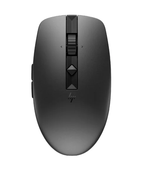HP 715 Wireless Bluetooth Mouse – Multi-Device, Programmable, 4-way Scrolling, Rechargeable – Black