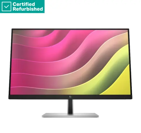 HP RENEW RENEW GOLD HP E24t G5 FHD Touch Monitor – 23.8″ 1920×1080 FHD 300-nit Touch 75Hz AG, IPS, HDMI/DisplayPort, 4x USB-A, height adjustable/tilt/swivel/pivot, 1 years