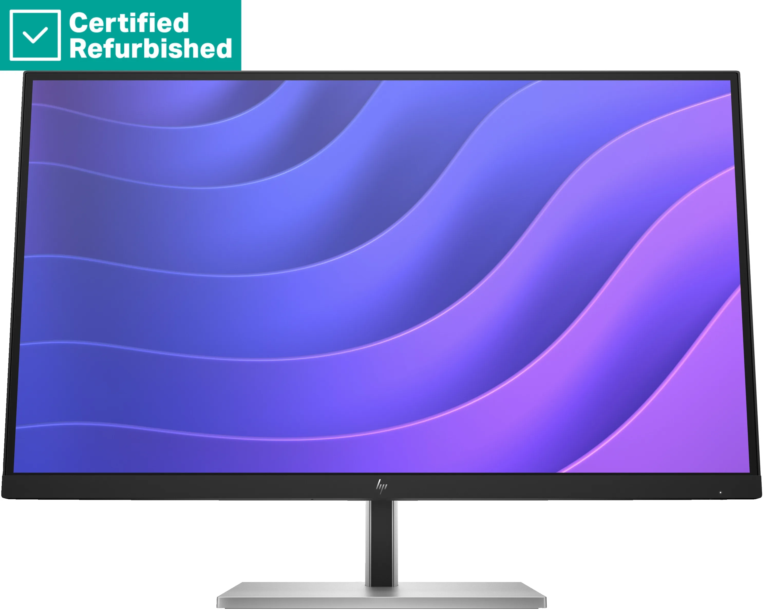 td-6n6f2aarabb HP RENEW RENEW SILVER HP E27q G5 QHD Monitor – 27″ 2560×1440 QHD 350-nit 75Hz AG, IPS, HDMI/DisplayPort, 4x USB-A, height adjustable/tilt/swivel/pivot, 1 years