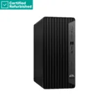 HP RENEW RENEW GOLD HP Pro 400 G9 Tower – i3-13100, 8GB, 512GB SSD, HDMI, USB Mouse, Win 11 Pro, 1 years