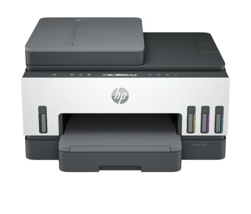 HP Smart Tank 750 AIO All-in-One Printer – A4 Color Ink, Print/Copy/Scan, Auto-Duplex, WiFi, 15ppm, 400-800 pages per month