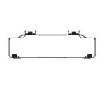 HP B200 DM Desktop Mini Thin Client PC Mounting Bracket for P22v G5, P22 G5, P22h G5, P24v G5, P24 G5, P24h G5, P27 G5, P27h G5