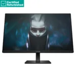 HP RENEW RENEW GOLD OMEN by HP 24 FHD Gaming Monitor – 23.8″ 1920×1080 FHD 300-nit 165Hz AG, IPS, 2x HDMI/DisplayPort, height adjustable/tilt/pivot, 1 years