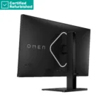 HP RENEW RENEW SILVER OMEN by HP 27k UHD Gaming Monitor – 27″ 3840×2160 UHD 400-nit 144 Hz AG, IPS, USB-C/2x HDMI/DisplayPort, 2x USB-A, speakers, height adjustable/tilt/pivot, 1 years