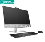 HP RENEW RENEW SILVER HP Elite 870 G9 AIO All-In-One 27 – i7-13700, 16GB, 1TB SSD, 27 QHD Touch AG, Height Adjustable, No Mouse, DOS, 1 years