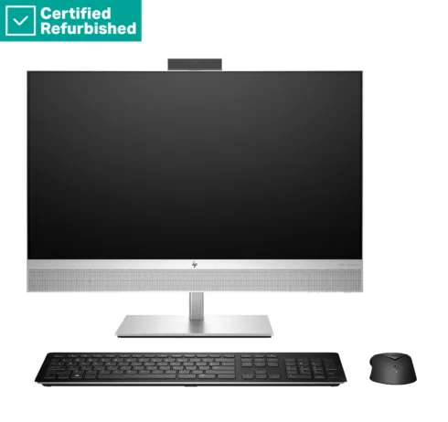 HP RENEW RENEW SILVER HP Elite 870 G9 AIO All-In-One 27 – i7-13700, 16GB, 1TB SSD, 27 QHD Touch AG, Height Adjustable, No Mouse, DOS, 1 years