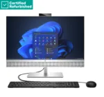 HP RENEW RENEW SILVER HP Elite 870 G9 AIO All-In-One 27 – i5-13500, 16GB, 512GB SSD, 27 QHD Non-Touch AG, WiFi, Height Adjustable, Win 11 Pro, 1 years