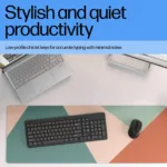HP 225 Wireless Keyboard, spill resistant – Black – US ENG