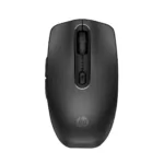 HP 695 Wireless Bluetooth Mouse – Wireless Qi-Charging, Programmable, 4-way Scrolling – Black