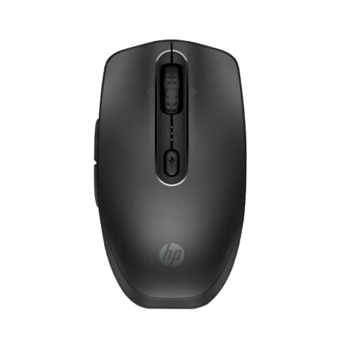 HP 695 Wireless Bluetooth Mouse – Wireless Qi-Charging, Programmable, 4-way Scrolling – Black