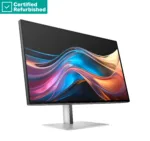 HP RENEW RENEW SILVER HP 727pq Series 7 Pro QHD Monitor – 27″ 2560×1440 QHD 400-nit 120Hz AG, IPS Black HDR 400, USB-C(15W)/HDMI/DisplayPort Daisy-Chain, 3x USB-A, height adjustable/tilt/swivel/pivot, 1 years (replaces Z27q G3)