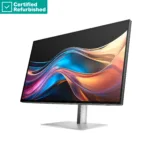 HP RENEW RENEW SILVER HP 727pq Series 7 Pro QHD Monitor – 27″ 2560×1440 QHD 400-nit 120Hz AG, IPS Black HDR 400, USB-C(15W)/HDMI/DisplayPort Daisy-Chain, 3x USB-A, height adjustable/tilt/swivel/pivot, 1 years (replaces Z27q G3)
