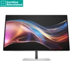 HP RENEW RENEW SILVER HP 727pu Series 7 Pro QHD TB4 Charging Monitor – 27″ 2560×1440 QHD 400-nit 120Hz AG, IPS Black HDR 400, USB-C(100W/15W)/HDMI/DisplayPort Daisy-Chain, 5x USB-A, RJ-45 LAN, height adjustable/tilt/swivel/pivot, 1 years