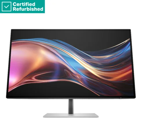HP RENEW RENEW SILVER HP 727pu Series 7 Pro QHD TB4 Charging Monitor – 27″ 2560×1440 QHD 400-nit 120Hz AG, IPS Black HDR 400, USB-C(100W/15W)/HDMI/DisplayPort Daisy-Chain, 5x USB-A, RJ-45 LAN, height adjustable/tilt/swivel/pivot, 1 years