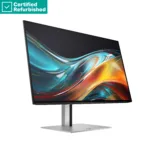 HP RENEW RENEW GOLD HP 724pf Series 7 Pro FHD Monitor – 23.8″ 1920×1080 FHD 300-nit 100Hz AG, IPS, HDMI/DisplayPort/DisplayPort-out, 4x USB-A, No, height adjustable/tilt/swivel/pivot, 1 years (replaces Z24f G3)