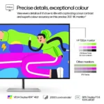HP 732pk Series 7 Pro 4K TB4 Charging Monitor – 31.5″ 3840×2160 UHD 400-nit 60Hz AG, IPS Black HDR 400, USB-C(100W/15W)/HDMI/DisplayPort Daisy-Chain, 4x USB-A, RJ-45 LAN, height adjustable/tilt/swivel/pivot, 3 years (replaces Z32k G3)