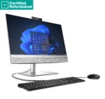 HP RENEW RENEW SILVER HP Elite 840 G9 AIO All-In-One 24 – i5-14500, 16GB, 512GB SSD, 23.8 FHD Non-Touch AG, Height Adjustable, USB Mouse, Win 11 Pro, 1 years