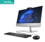 HP RENEW RENEW SILVER HP Elite 840 G9 AIO All-In-One 24 – i5-14500, 16GB, 512GB SSD, 23.8 FHD Non-Touch AG, Height Adjustable, USB Mouse, Win 11 Pro, 1 years