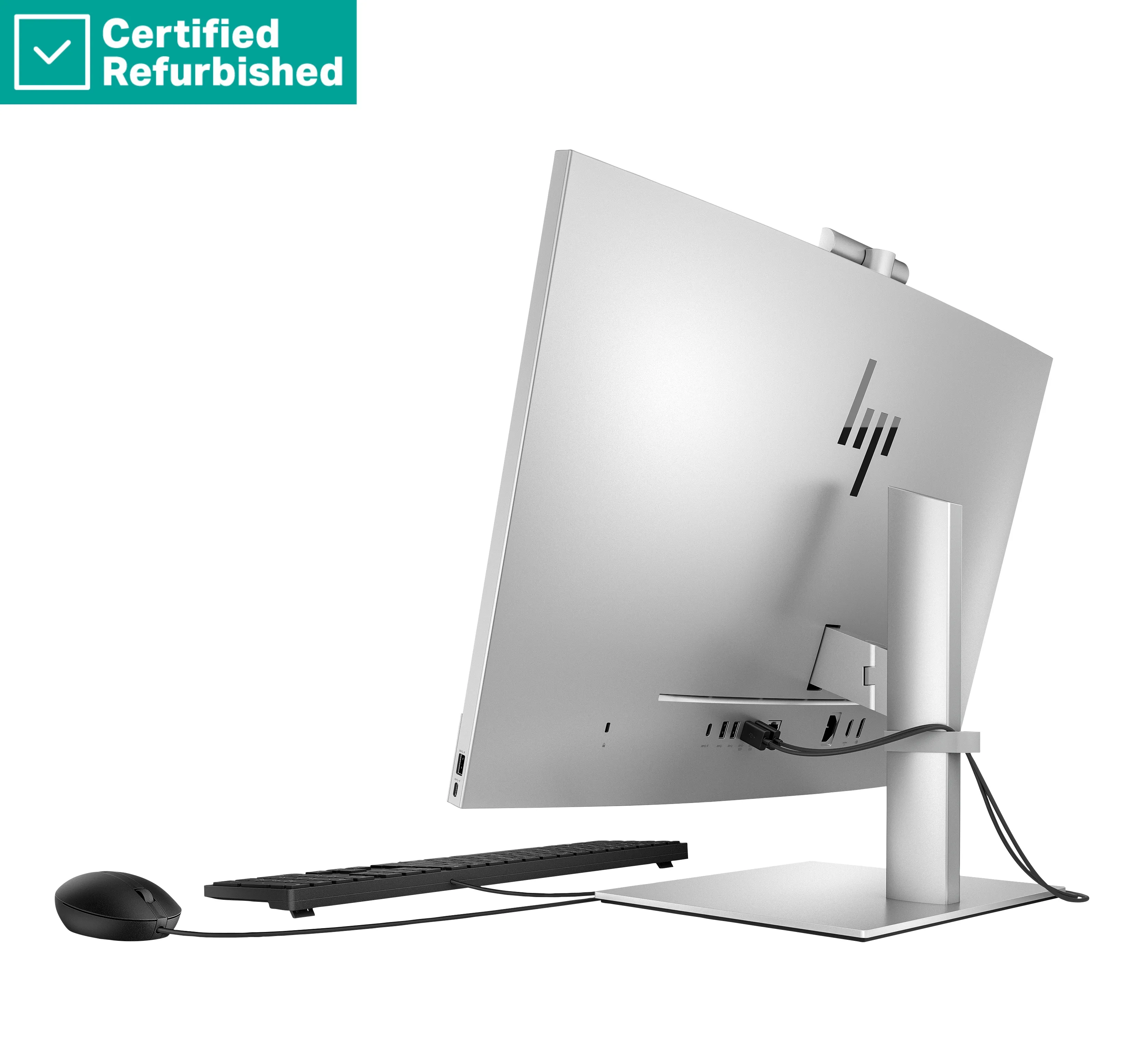 td-999y9etruuz HP RENEW RENEW SILVER HP Elite 870 G9 AIO All-In-One 27 – i9-14900, 64GB, 2TB SSD, 27 QHD Non-Touch AG, Height Adjustable, USB Mouse, Win 11 Pro, 1 years
