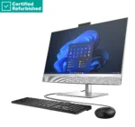 HP RENEW RENEW SILVER HP Elite 870 G9 AIO All-In-One 27 – i7-14700, 16GB, 512GB SSD, 27 FHD Non-Touch AG, FPR, Height Adjustable, USB Mouse, Win 11 Pro, 1 years