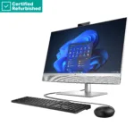 HP RENEW RENEW SILVER HP Elite 870 G9 AIO All-In-One 27 – i7-14700, 32GB, 1TB SSD, 27 FHD Non-Touch AG, FPR, Height Adjustable, USB Mouse, Win 11 Pro, 1 years