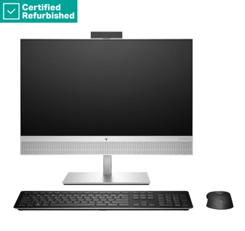 HP RENEW RENEW SILVER HP Elite 840 G9 AIO All-In-One 24 – i7-14700, 16GB, 1TB SSD, 23.8 FHD Non-Touch AG, FPR, Height Adjustable, DOS, 1 years