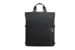 HP 14 Backpack Tote – 18 Liter Capacity, 4-way Convertible (backpack/tote/bag/handbag w/shoulder strap included), RFID Pocket, Extra Durable – Black, Beige