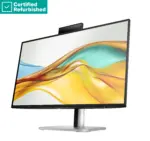 HP RENEW RENEW SILVER HP 524pm Series 5 Pro FHD Conferencing Monitor – 23.8″ 1920×1080 FHD 350-nit 100Hz AG, IPS, USB-C(100W/15W)/HDMI/DP Daisy-Chain, 3x USB-A, speakers, webcam, RJ-45 LAN, height adjust/tilt/swivel/pivot, 1 years (replaces E24m)
