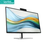 HP RENEW RENEW GOLD HP 527pm Series 5 Pro QHD Conferencing Monitor – 27″ 2560×1440 QHD 350-nit 100Hz AG, IPS, USB-C(100W/15W)/HDMI/DP Daisy-Chain, 3x USB-A, speakers, webcam, RJ-45 LAN, height adjust/tilt/swivel/pivot, 1 years (replaces E27m)