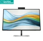 HP RENEW RENEW GOLD HP 527pm Series 5 Pro QHD Conferencing Monitor – 27″ 2560×1440 QHD 350-nit 100Hz AG, IPS, USB-C(100W/15W)/HDMI/DP Daisy-Chain, 3x USB-A, speakers, webcam, RJ-45 LAN, height adjust/tilt/swivel/pivot, 1 years (replaces E27m)