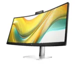 HP 534pm Series 5 Pro WQHD USB-C Curved Conferencing PVC Free Monitor – 34″ 3440×1440 WQHD 400-nit AG, VA, USB-C(100W/15W)/HDMI/DisplayPort, 3x USB-A, speakers, 5MP webcam, RJ-45 LAN, height adjustable/tilt/swivel, 3 years (replaces E34m)