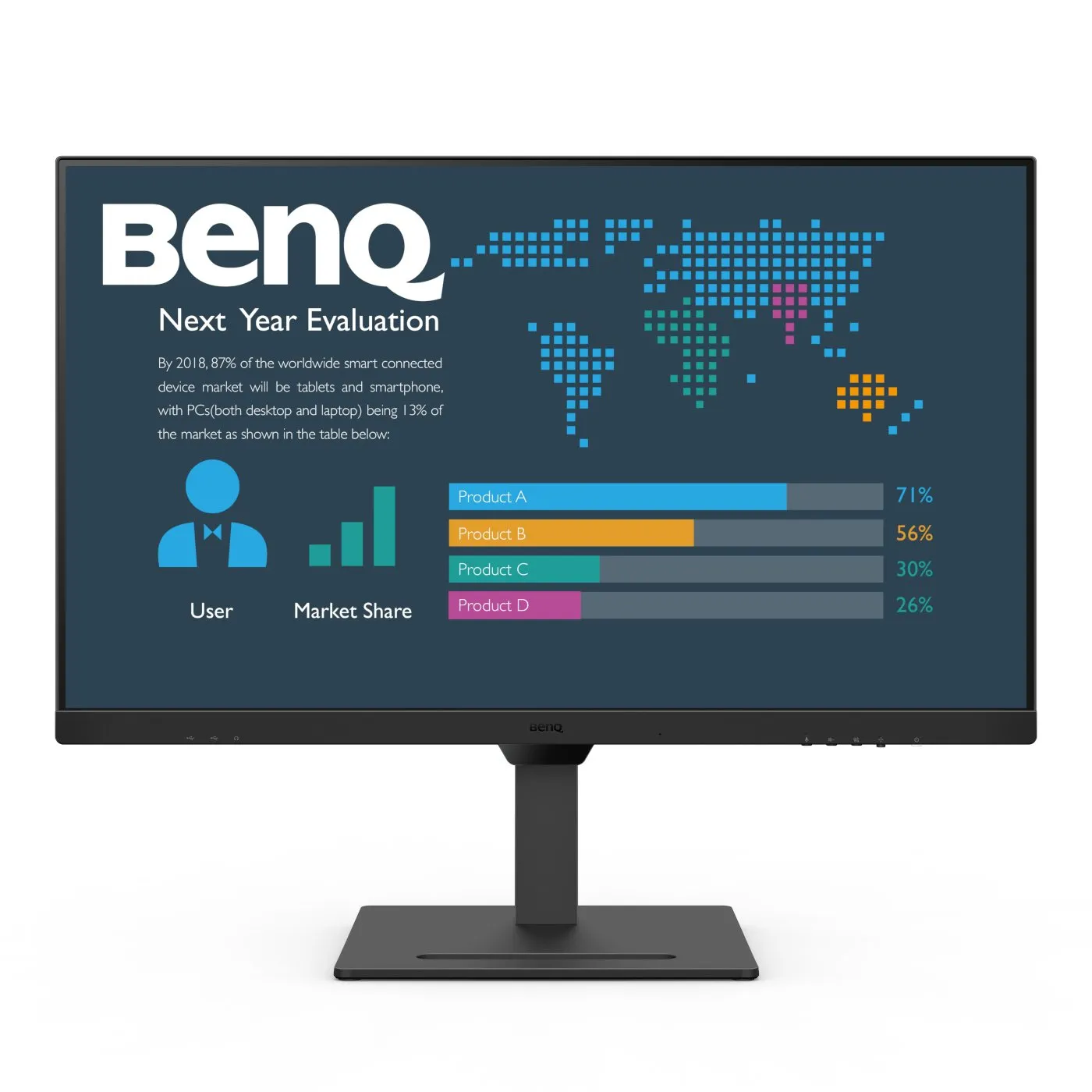 td-9h-llmla-tpe BENQ BL3290QT 31.5inch WQHD IPS 16:9 5ms 350cd/m2 HDMI DP USB matt black